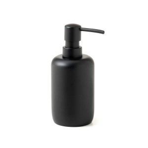 Dosasapone bagno Brenda in resina 350 ml nero matt