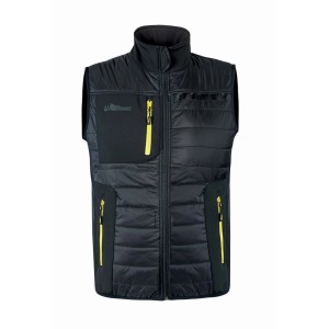 Gilet da lavoro Upower Wall Black Carbon taglia XL