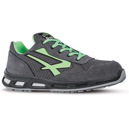 Scarpa antinfortunistica Upower Point grigio-verde tg 40