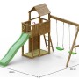Gioco da giardino Boomer 3 con scivolo e altalene 432x303xh272 cm_6