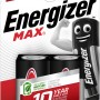 Energizer Max C Baby Batterie, confezione da 2, batterie alcaline per dispositivi di uso quotidiano.