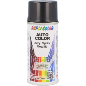 Bomboletta spray di vernice metallizzata grigia Dupli-Color per riparazioni e verniciatura auto.