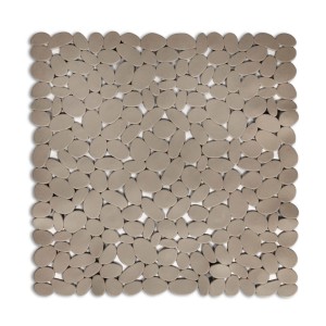 Tappetino da bagno t.b.t. effetto pietra, beige.