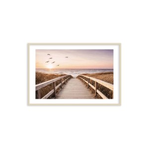 Stampa incorniciata 40x60 cm gold jetty