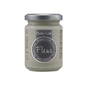 Colore Fleur Chalky Look in barattolo di vetro, ideale per il fai-da-te.