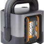 Worx WX030.9 Solo aspirapolvere a batteria, aspiratore portatile compatto (batteria non inclusa).