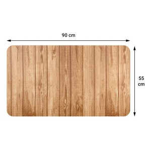 Tappeto cucina Full Lignum H505xL90 cm beige