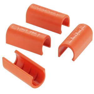 t.b.t. arancioni per pattumiere, set da 4.