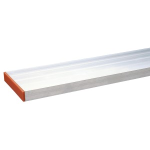 LUX Abziehlatte Classic, 2 m, in alluminio per lisciare massetti e altri rivestimenti.