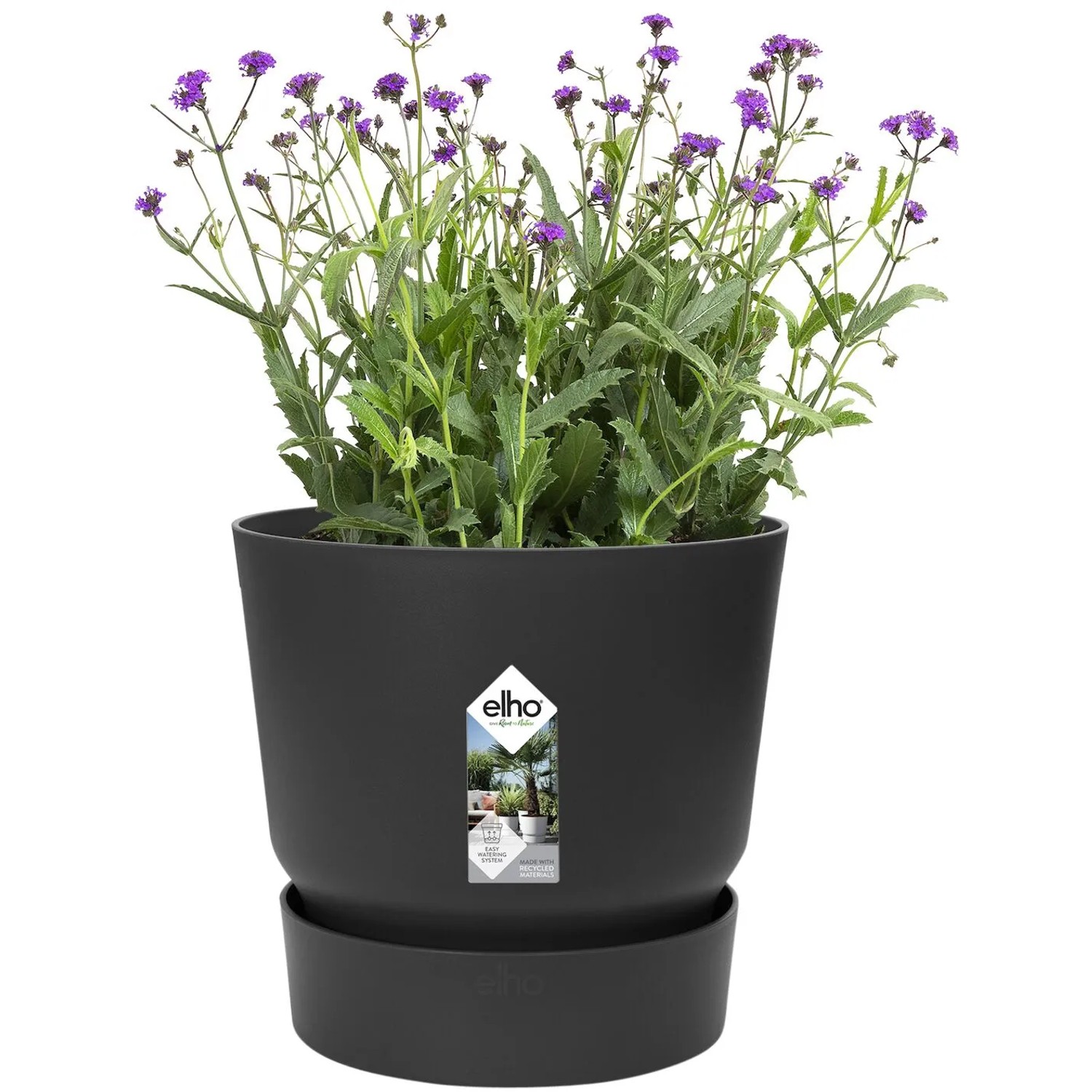 Vaso Per Patate 2 In 1 In Plastica - Fioriera Con Drenaggio Per Patate, Pomodori E Ortaggi Su Balcone (Altezza 25cm) - 3