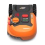 Worx Landroid S250 WR168E robot rasaerba: Robot tagliaerba compatto, arancione e nero per piccoli giardini.