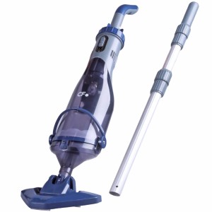 Aspiratore elettrico per piscina con asta telescopica e batteria incl CF 25 CL