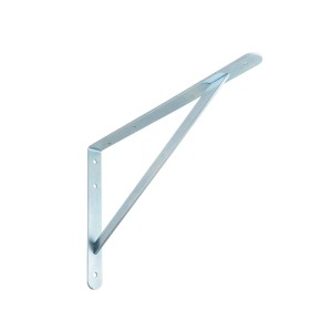 Reggimensola in acciaio 500x330x30x4 mm galvanizzata