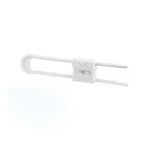 Blocca ante 19 cm bianco 2 pz