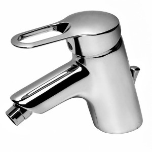 Miscelatore per lavabo e bidet t.b.t. cromato lucido.