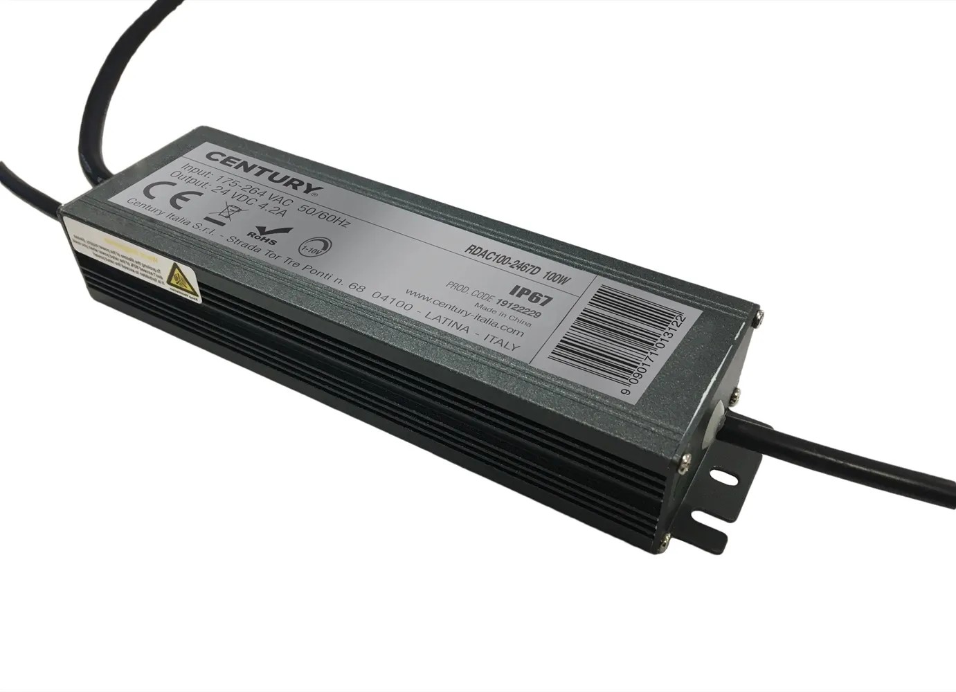 Alimentatore Da Esterno Philips MyGarden IP44 - Acciaio Inossidabile, 30x20x10 Cm, Doppia Presa, Classe A