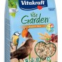 Confezione di mangime per uccelli selvatici Vita Garden Protein Mix da 1 kg con illustrazione di uccelli selvatici.