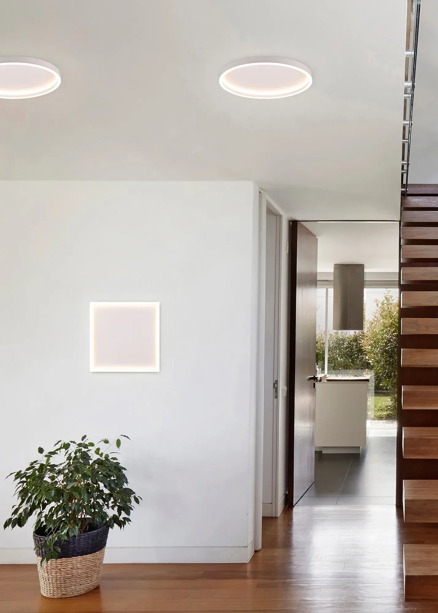 Plafoniera LED Rotonda 12W 170 Mm Bianco Naturale 4000K - 4500K | Leroy Merlin