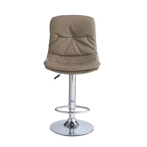 Sgabello estensibile Paco 45x36x60/80 cm Tortora