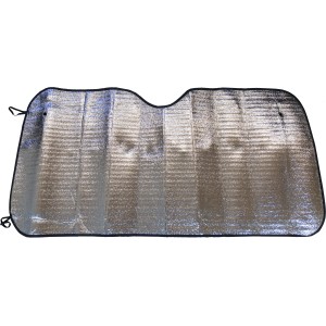 t.b.t. Parasole auto per parabrezza, colore argento.