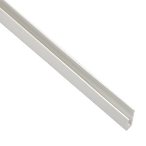 Dettaglio di un profilo t.b.t. bianco.