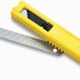 Lame a segmenti Stanley 9 mm, 10 pezzi in dispenser giallo.