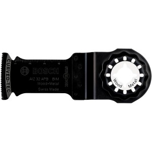 Lama a immersione Bosch Pro AIZ 32 EB per legno e metallo, 50x32mm, accessorio per utensili multifunzione.