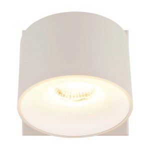 Faretto LED Globo Rae 72x95 mm sabbia satinato