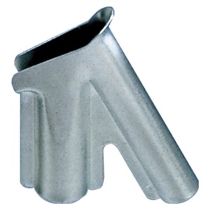 Scarpa per saldatura Steinel per pistole ad aria calda, accessorio per lavorare fili di saldatura in plastica.