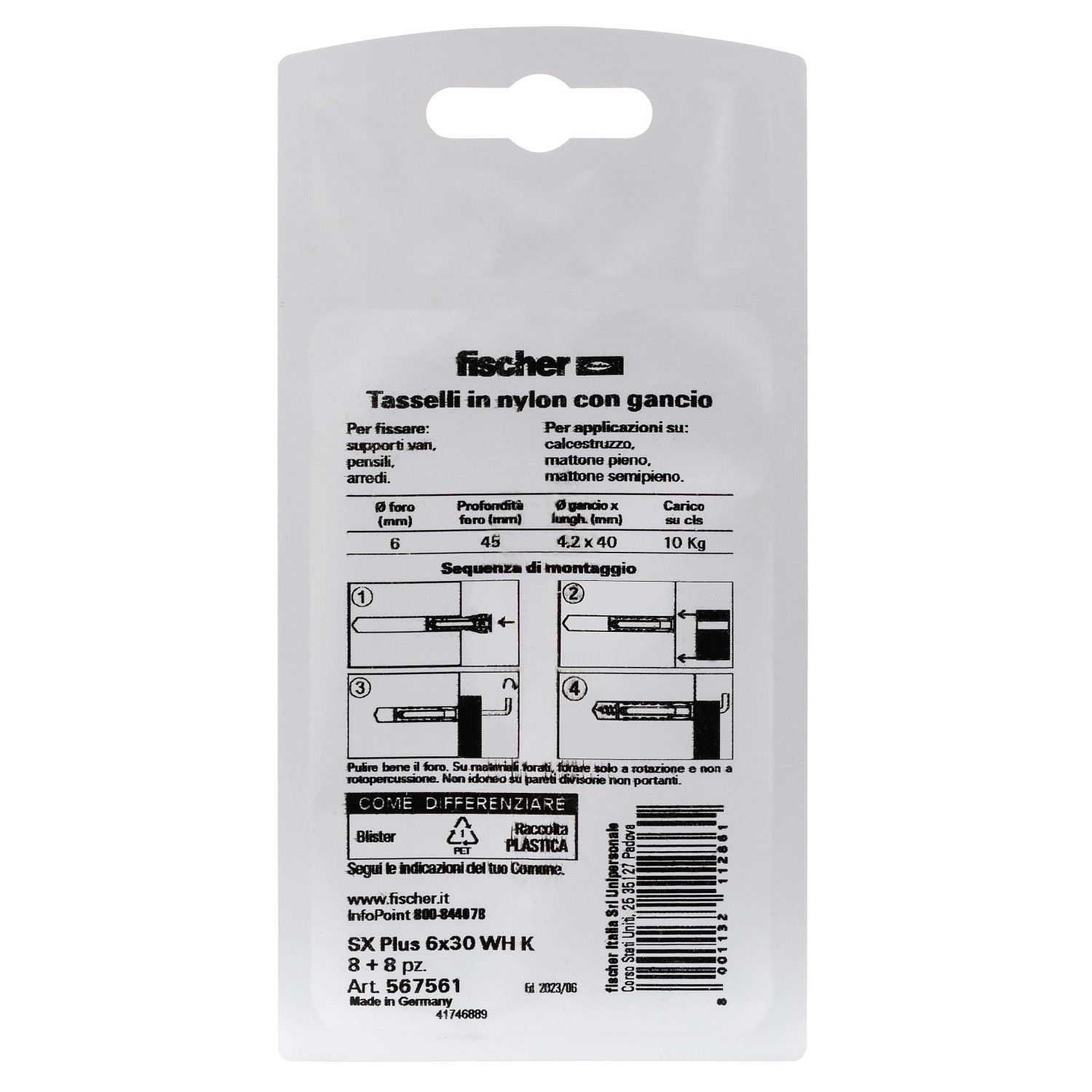 Sistema Di Fori Per Tasselli Per Legno, Guida Multi-misura, Per Spine 3/8 Pollici. | Leroy Merlin - Foto 5