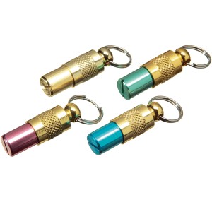 Medagliette per cani t.b.t. multicolore con portachiavi per collare.