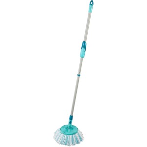 Testina di ricambio Leifheit per Clean Twist Disc Mop Ergo Micro Duo, turchese/bianco. Per dispositivi di pulizia.