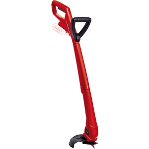 Tagliabordi a batteria rosso Einhell GC-CT 18/24 Li P-Solo senza batteria. Per bordi del prato precisi.