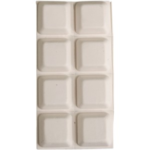 t.b.t. Fermaporta: Fermaporte quadrati bianchi, 8 pezzi.