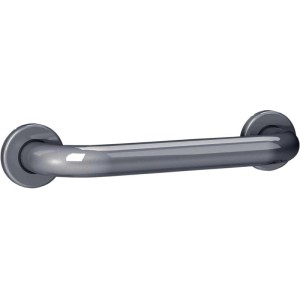 Maniglione lineare in acciaio inox 30 cm satinato