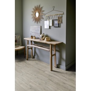 Pavimento vinilico Gerflor Senso Clic Pecan effetto legno posato, spessore 4,5 mm.