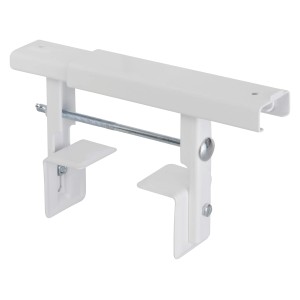 Mensola bianca OBI per radiatore piatto per montare ripiani sopra i radiatori.