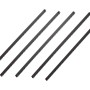 5 lame per seghetto alternativo LUX per legno, 150 mm, adatte per seghetti e lime.