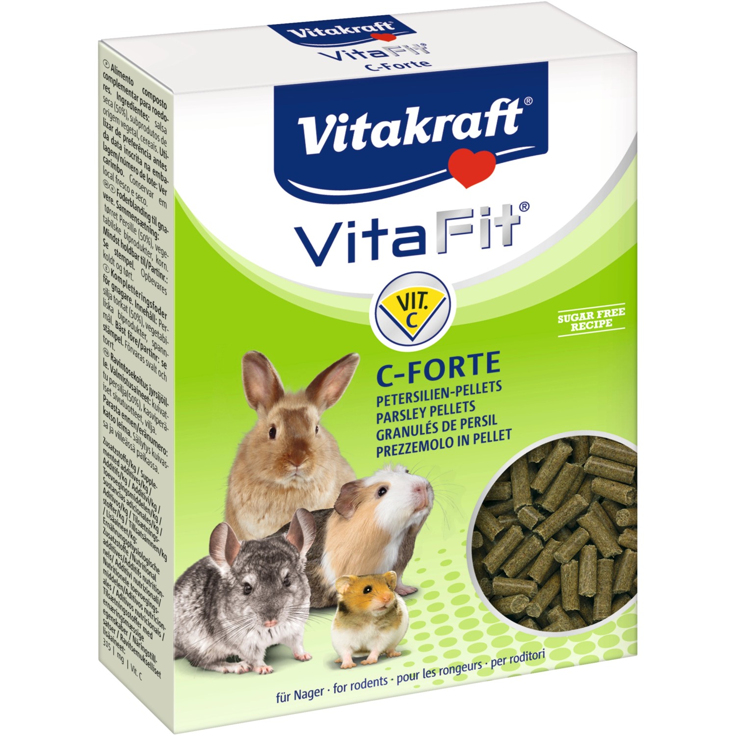 Vitakraft Mangime Per Conigli Nani 3kg - Alimento Completo Con Carote E Vitamine - Foto 7