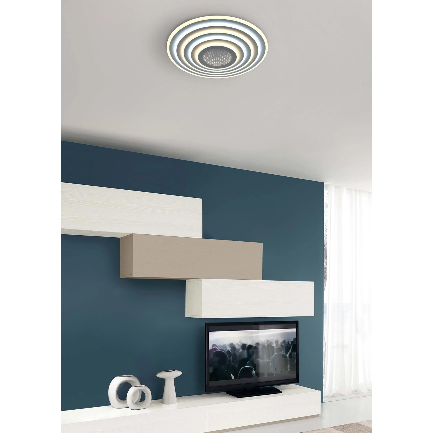 Plafoniera LED Priscilla 4450 lm luce bianca Ø 50 cm_4
