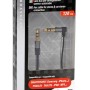 Cavo AUX t.b.t. per autoradio, lunghezza 120cm.