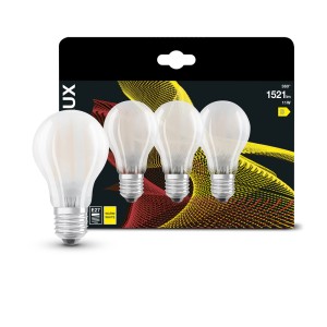 t.b.t. Lampadine LED E27, confezione da 4. Luce bianca calda per un'atmosfera piacevole.