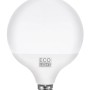 Lampadina LED E27 bianca a globo di ECO LIGHT.