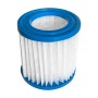 Filtro t.b.t. per piscina fuori terra, bianco/blu.