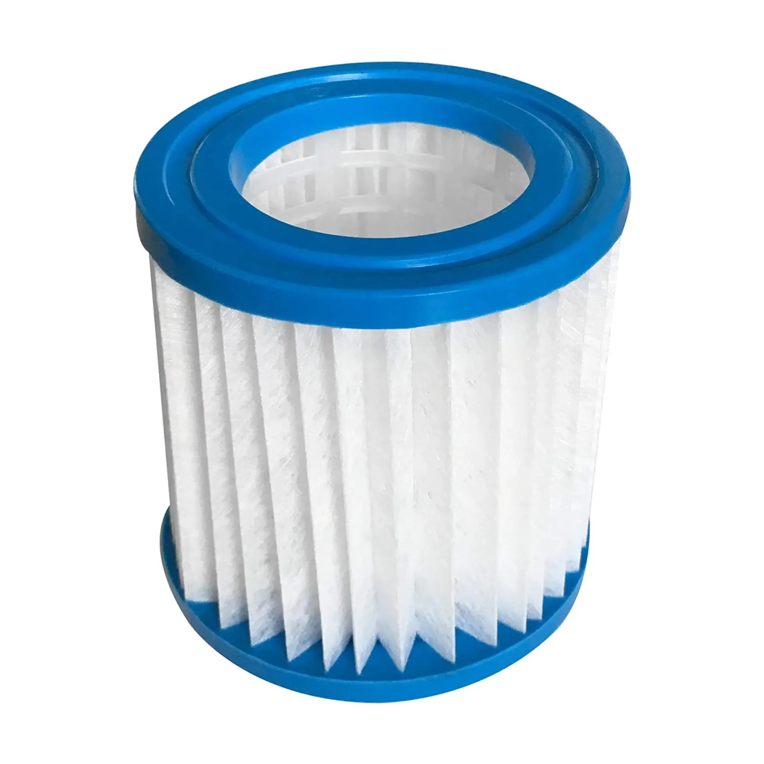 Filtro t.b.t. per piscina fuori terra, bianco/blu.