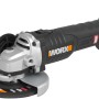 Smerigliatrice angolare a batteria Worx WX812.9 Solo 20 V, smerigliatrice con disco da taglio (batteria non inclusa).