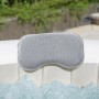 Bestway LAY-Z-SPA poggiatesta imbottato, grigio, set da 2 per accessori idromassaggio.