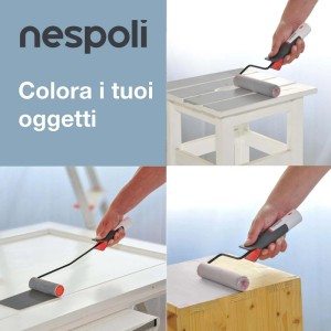 Nespoli Mini rullo per pittura Soft Touch Teflon 11 cm