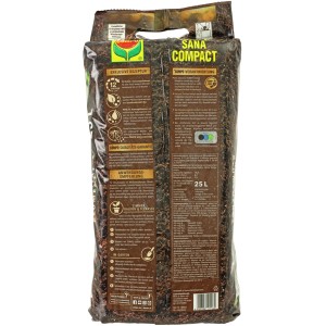 Compo Sana Compact terriccio, pallet da 2400 l, terriccio universale per piante da interno, balcone e giardino.