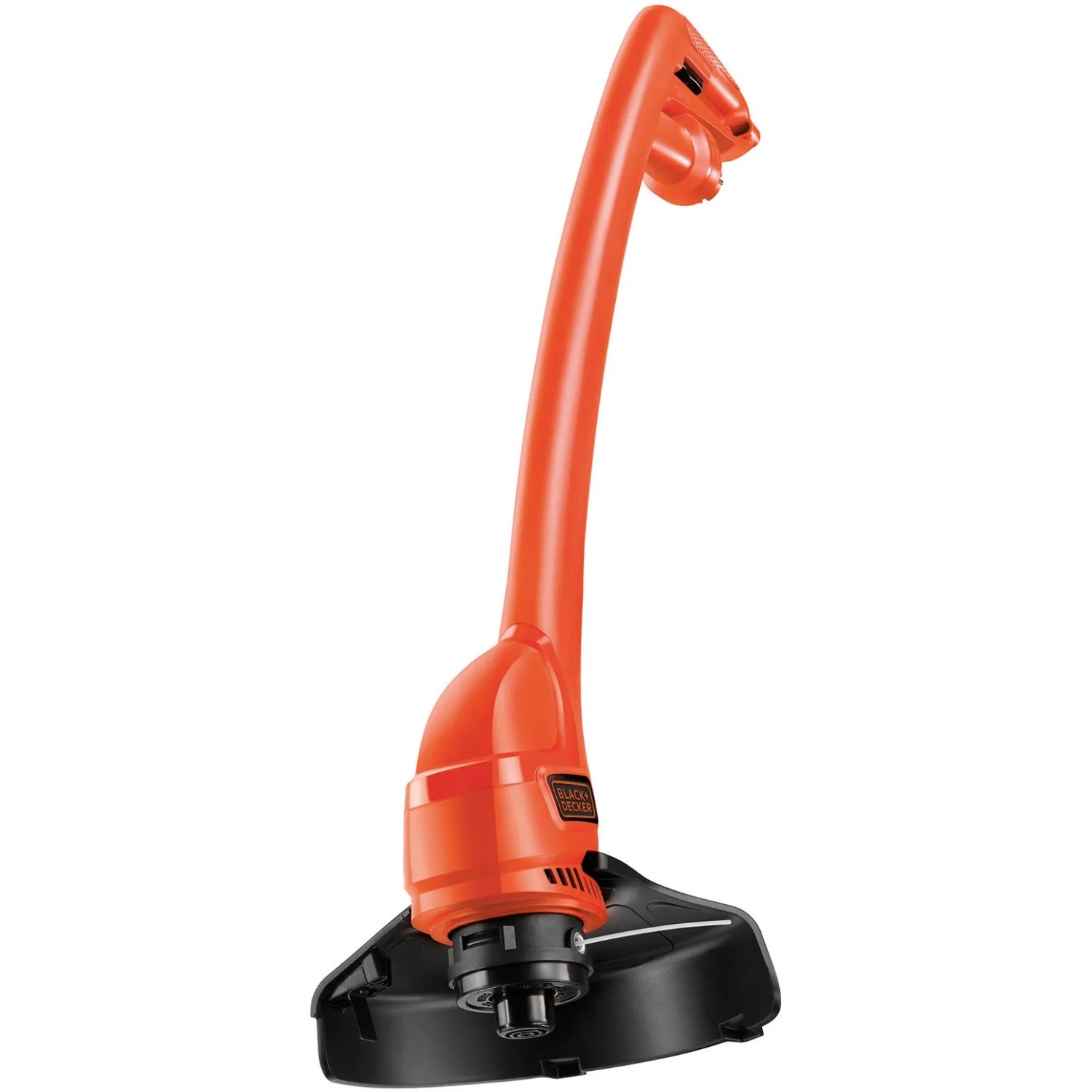 Black+Decker GL250 tagliaerba elettrico, 250 W, larghezza taglio 23 cm, arancio/nero.